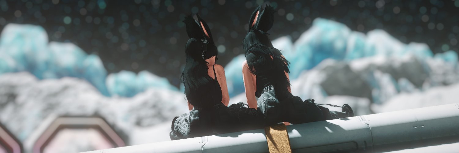 Tank with bunny ears banner