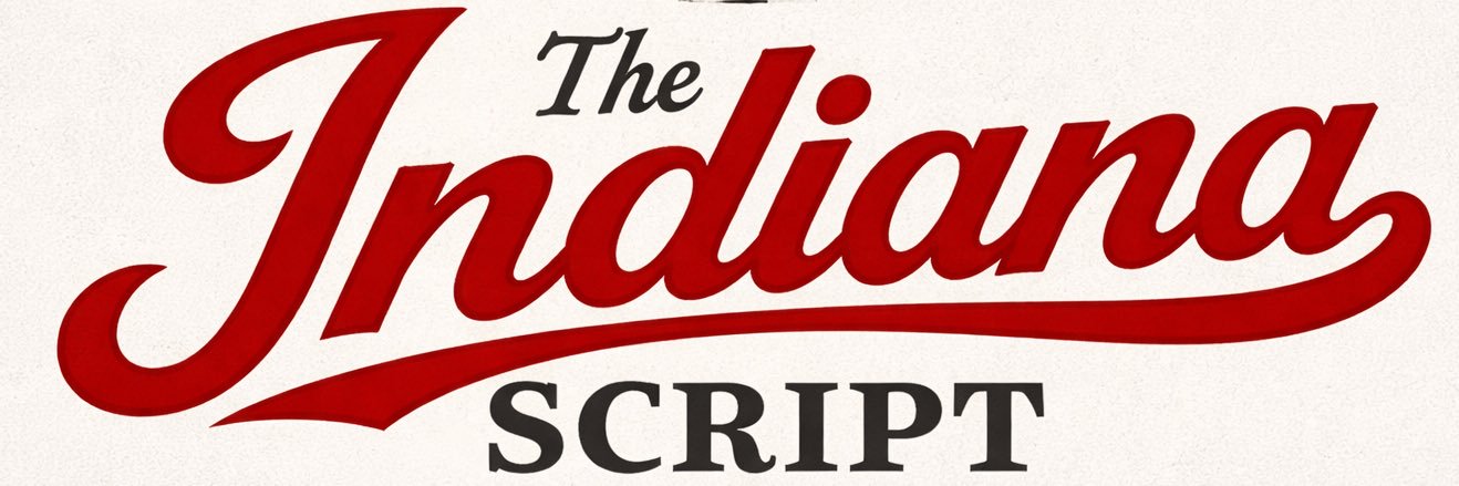 The Indiana Script banner