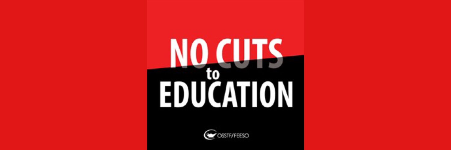 PSSP Toronto, OSSTF banner