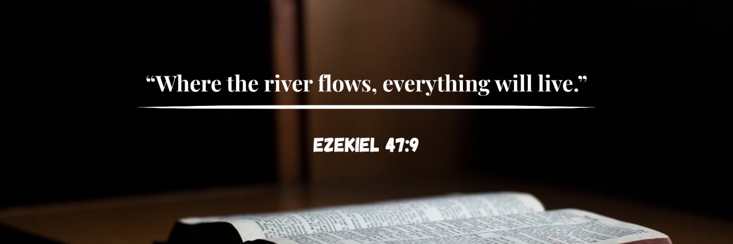 Where The River Flows Ministry banner