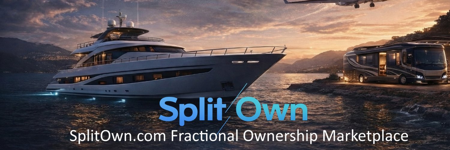 SplitOwn.COM Fractional Ownership Platform banner