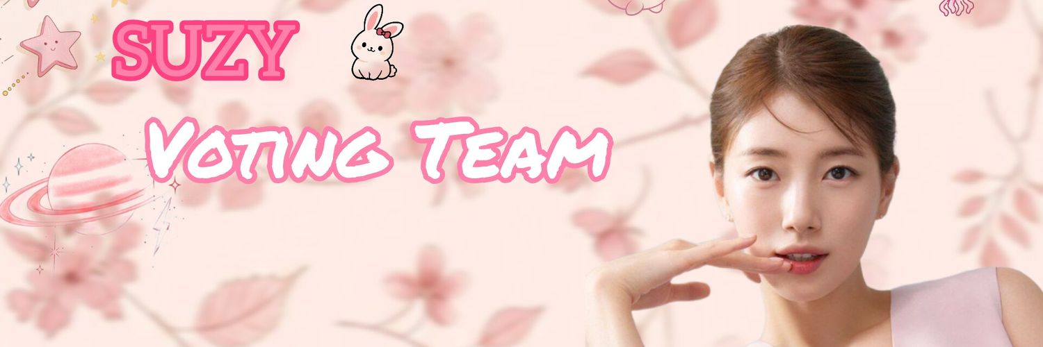 Suzy Voting Team 🩷 banner
