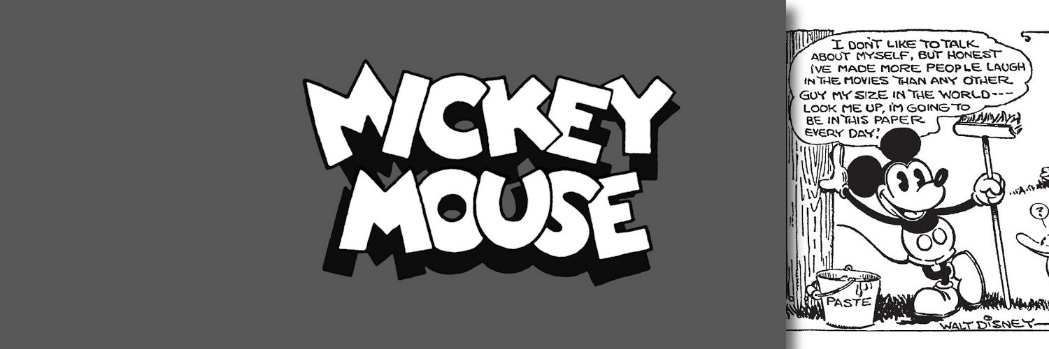 Daily Mickey Mouse Strip banner