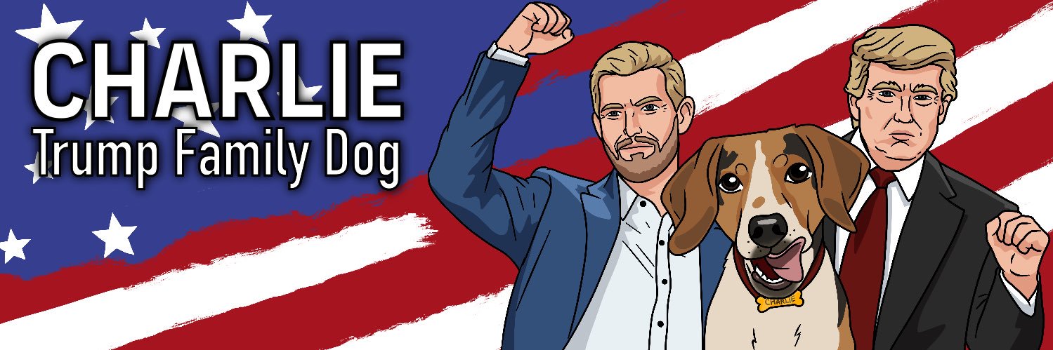 Charlie Trump banner