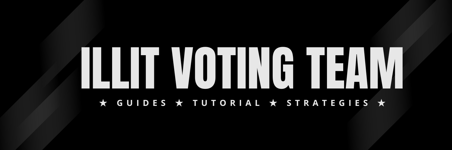 ILLIT VOTING TEAM banner