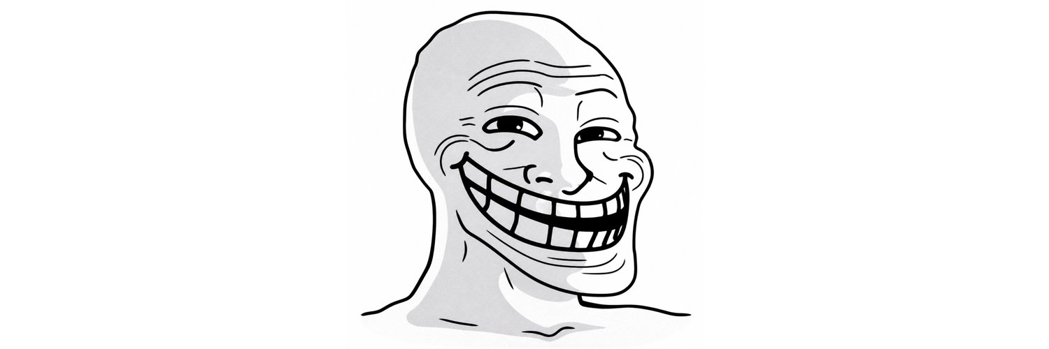 Troll Wojak banner