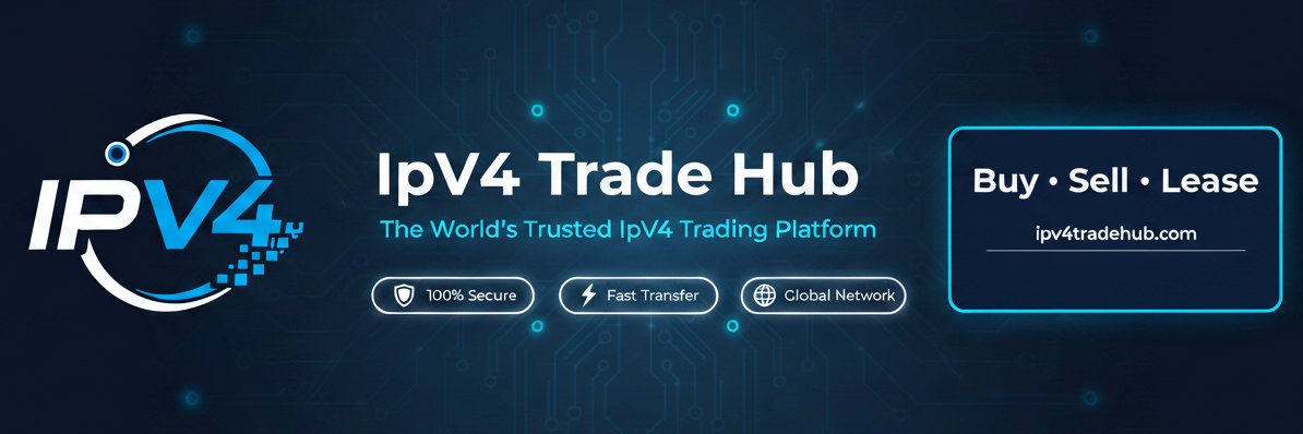 IPv4TradeHub's profile banner image