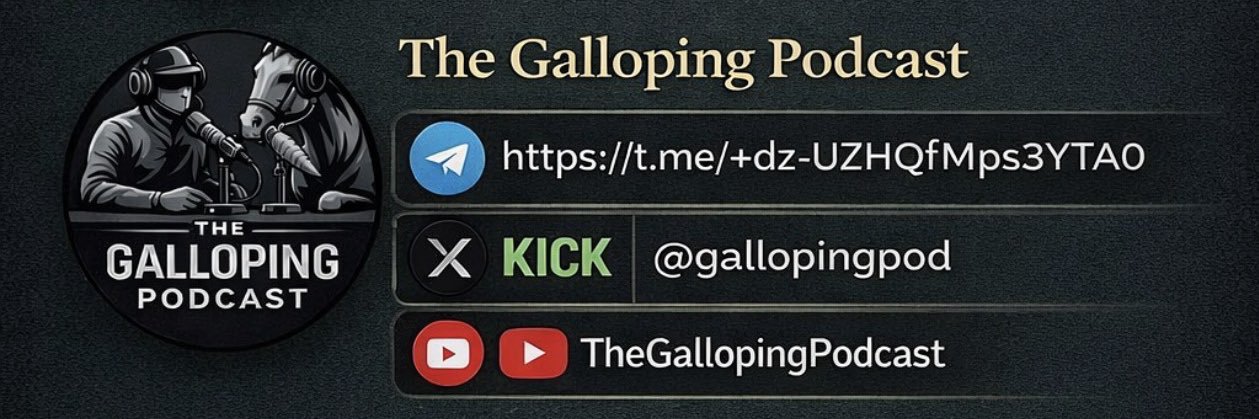 The Galloping Podcast banner