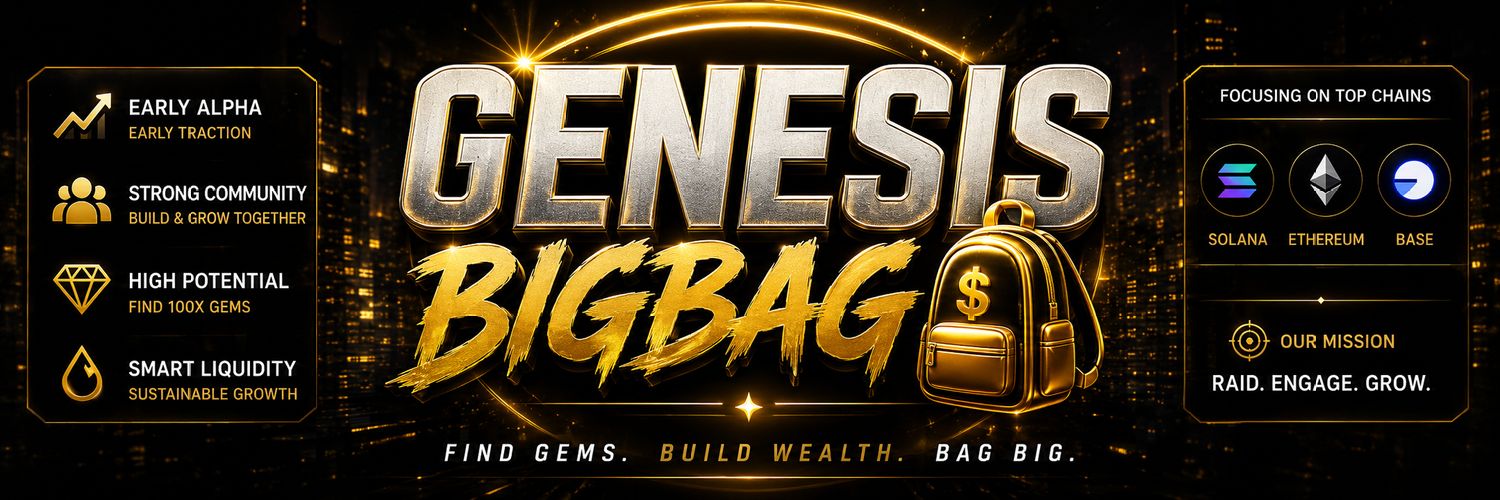 Genesis BigBag 🎒 banner