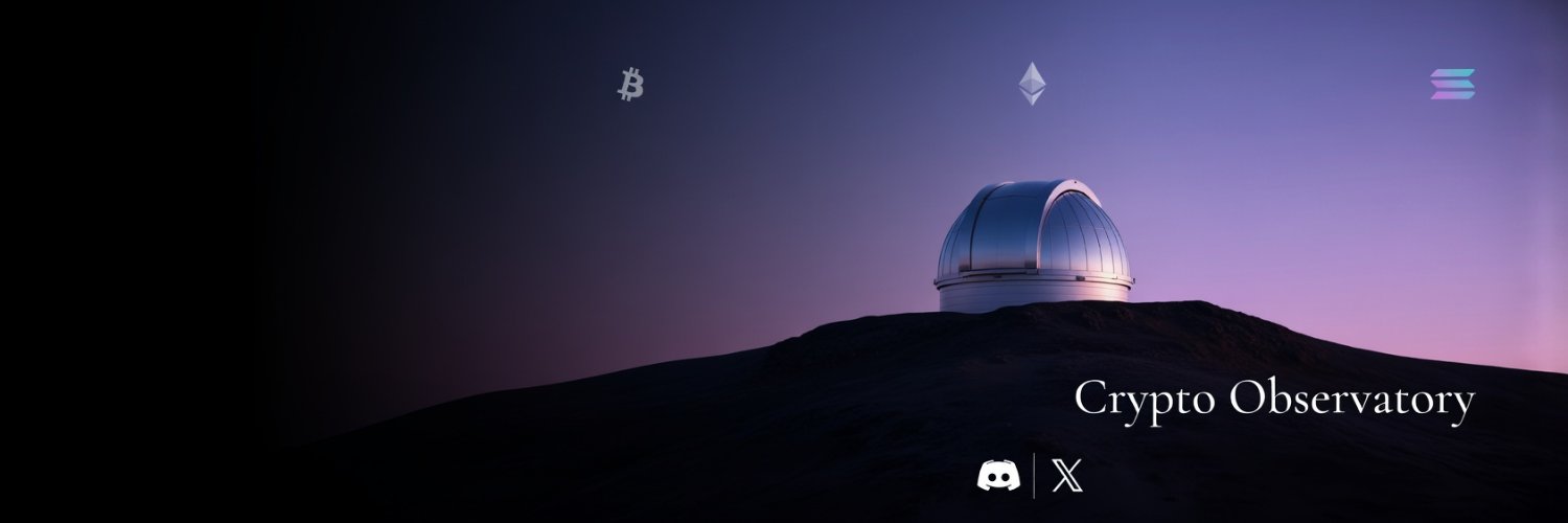 Crypto Observatory banner