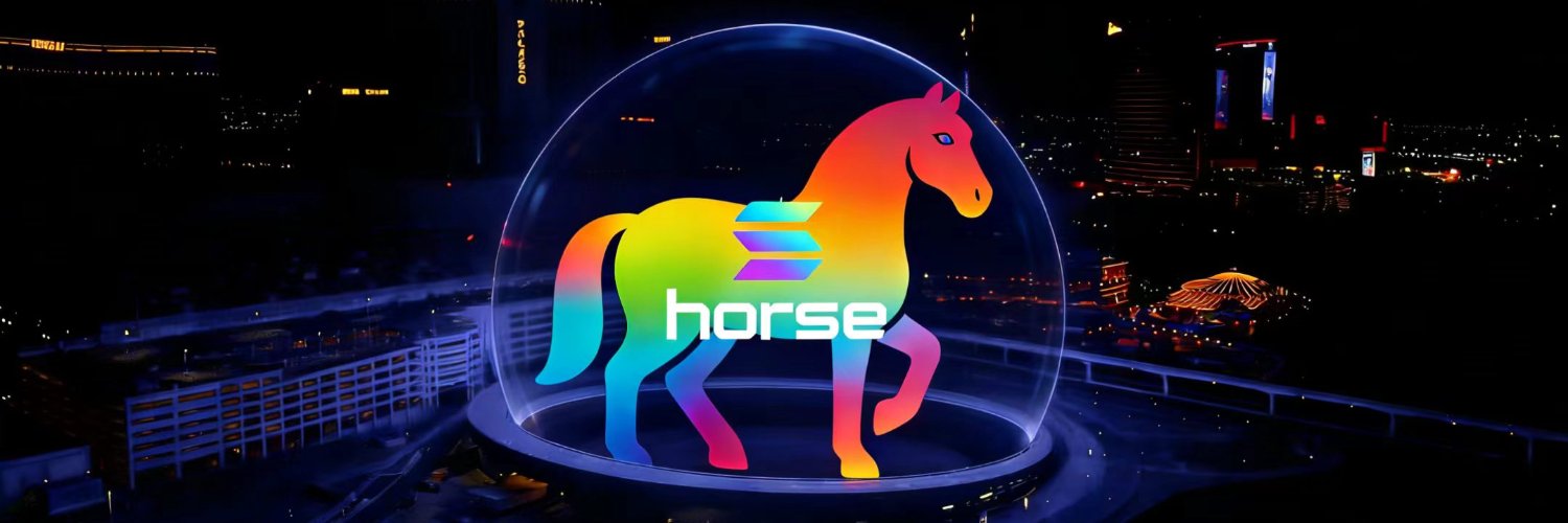 Horse on Solana🐴 banner