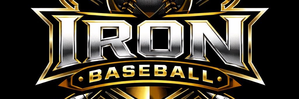 Iron Baseball banner