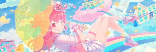 Airi Momoi of shedtwt 🌸 banner