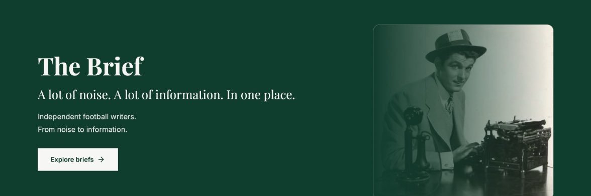 The Brief banner