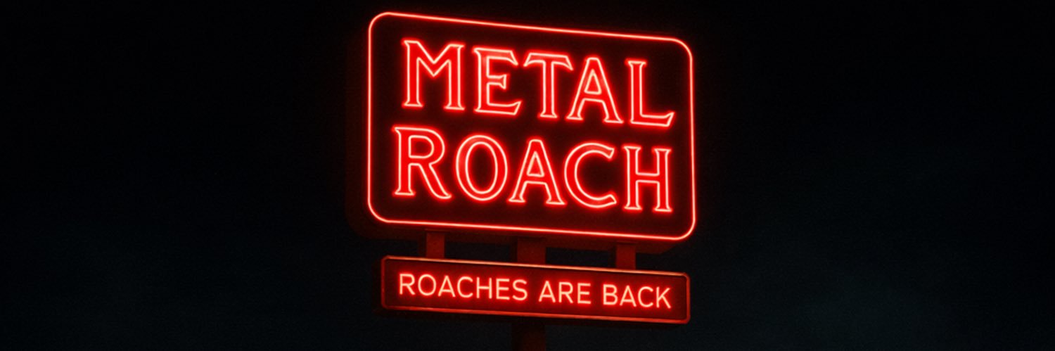 Metal Roach banner
