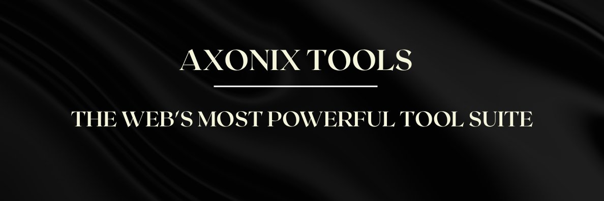 Axonix Tools banner