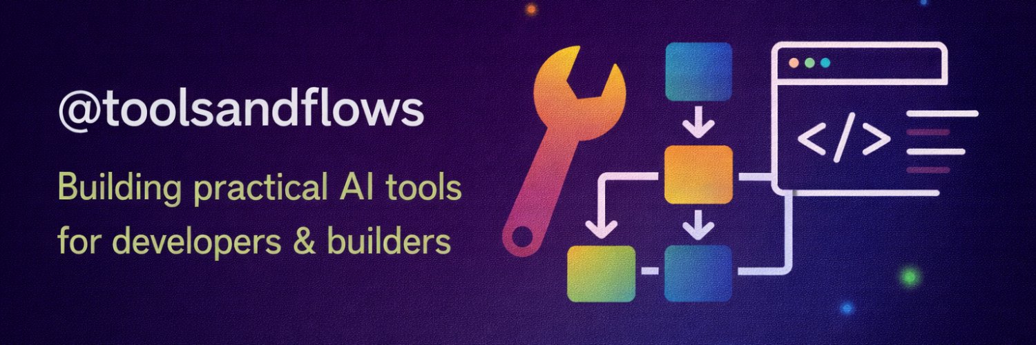 Tools & Flows banner