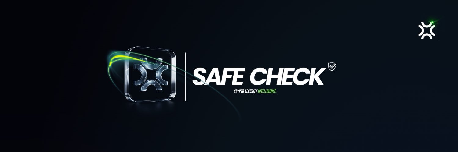 Safe Check banner