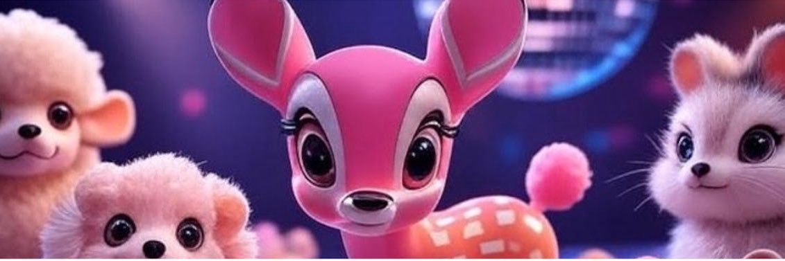 Fun animal dance banner