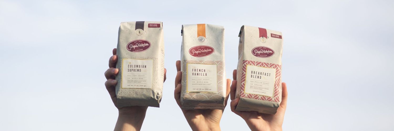PapaNicholas Coffee banner