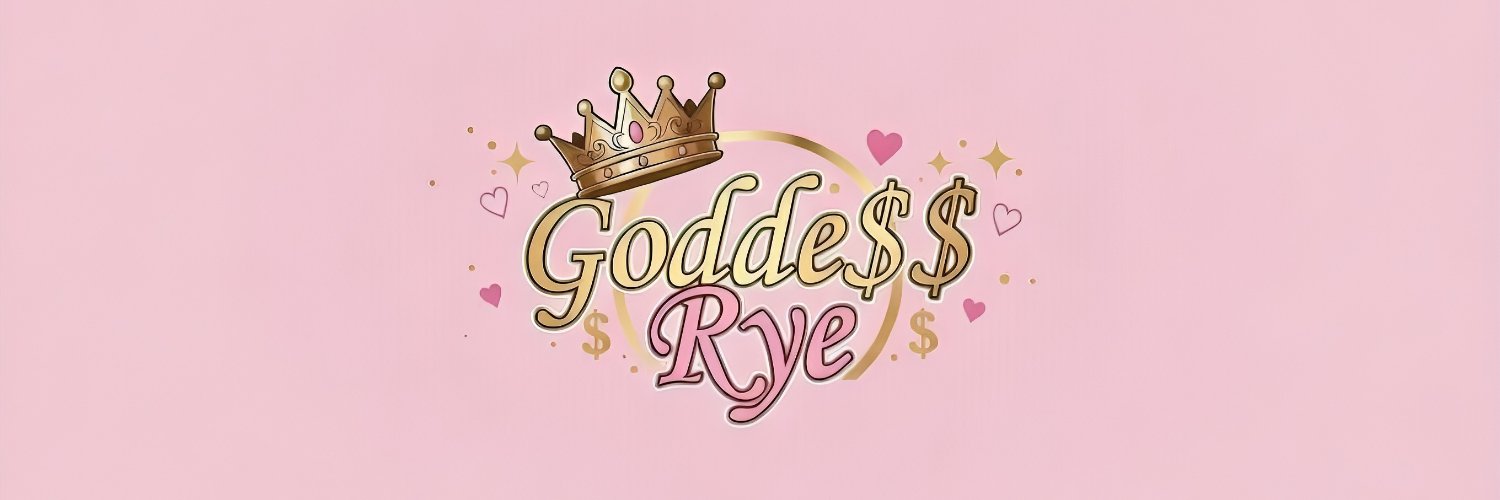 Goddess Rye | Findom banner