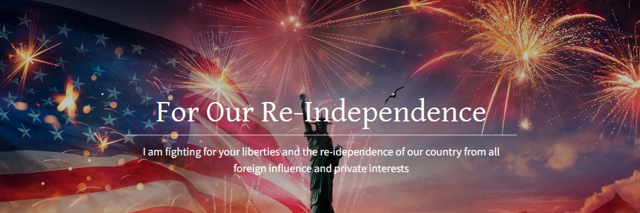 Lopez for Virginia banner