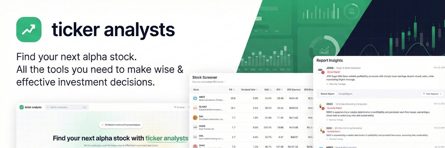 Ticker Analysts banner
