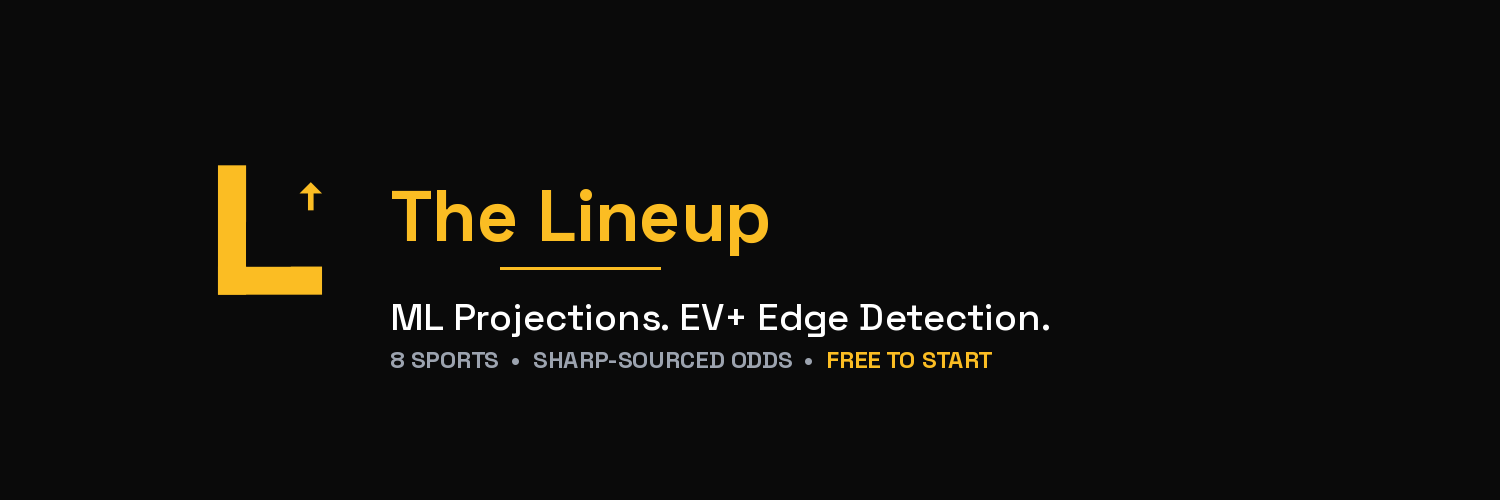 The Lineup banner