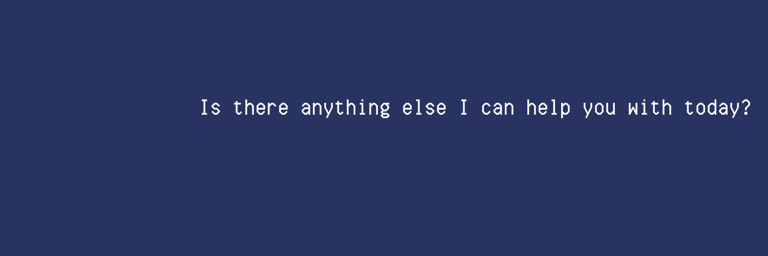 Customer Service Bob banner