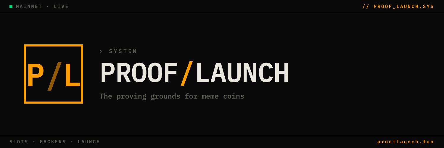 ProofLaunch banner