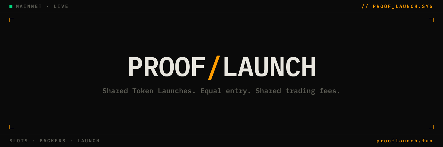 ProofLaunch banner