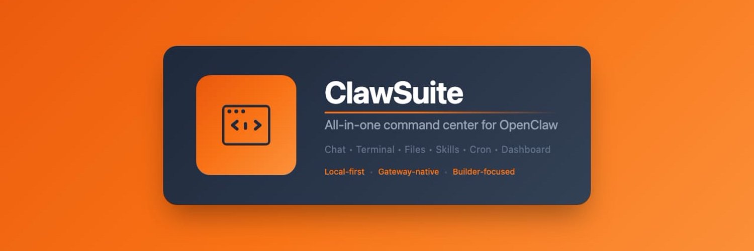 ClawSuite banner