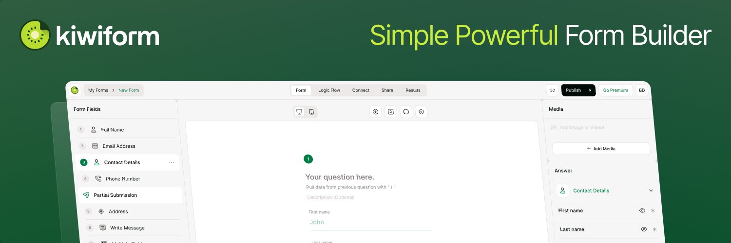 kiwiformhq's profile banner image