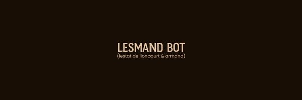 lesmandbot Profile Banner
