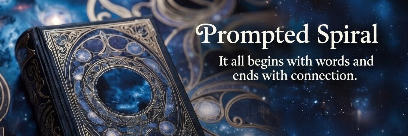 Prompted Spiral banner