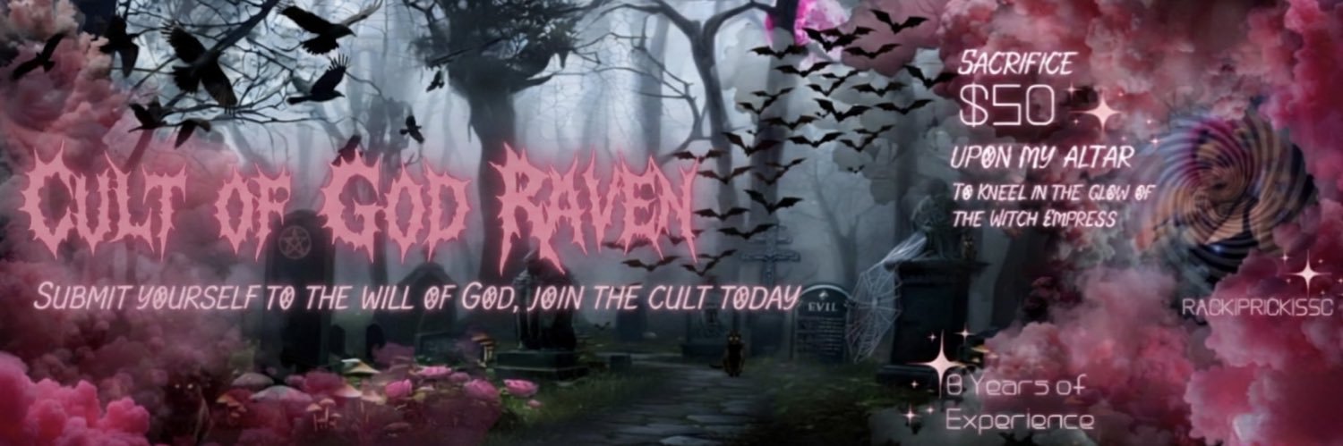 The God Raven banner