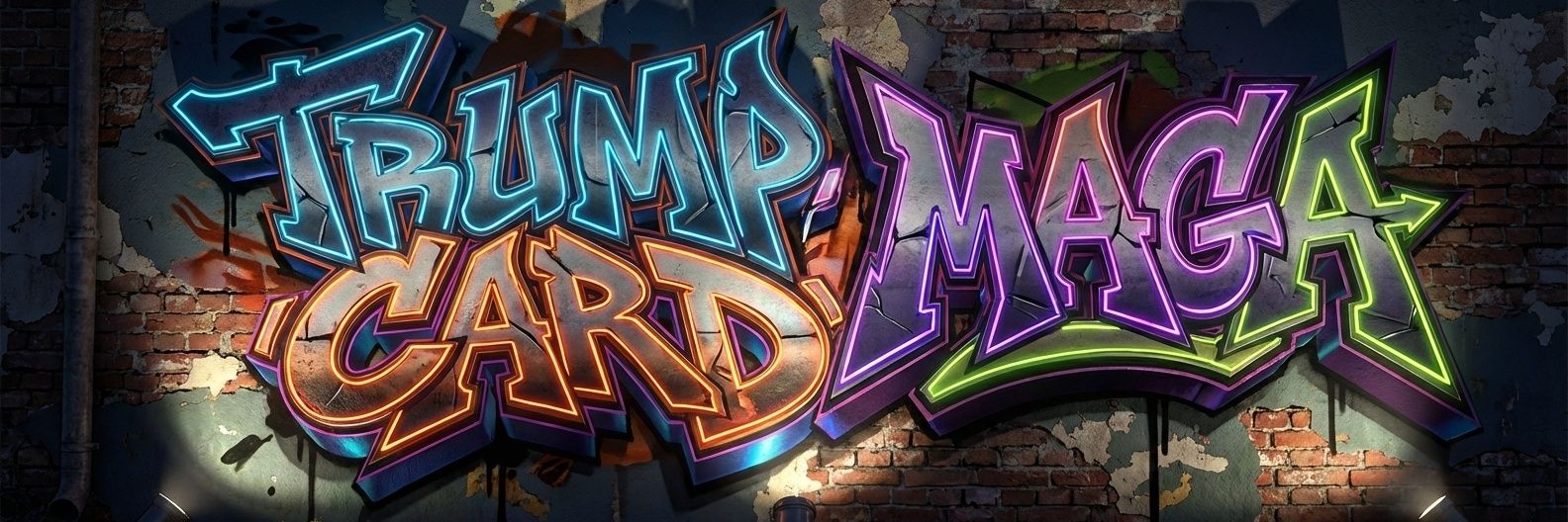 Trump Card MAGA banner