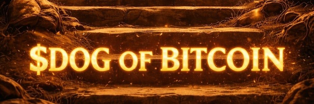 Lucas $DOG Bitcoin banner