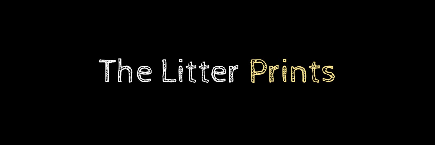 The Litter Prints banner