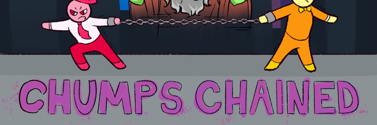 Chumps Chained banner