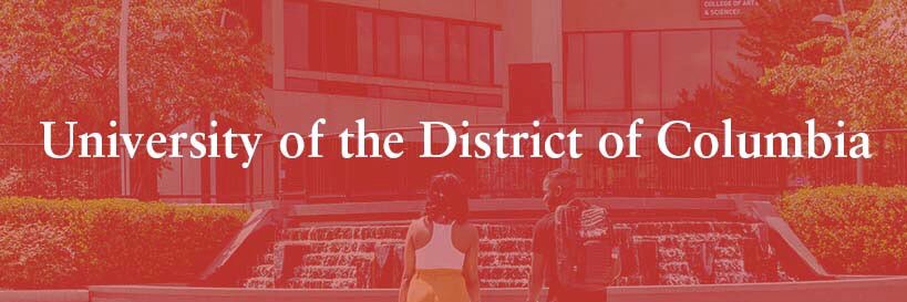 University of the District of Columbia (UDC) banner