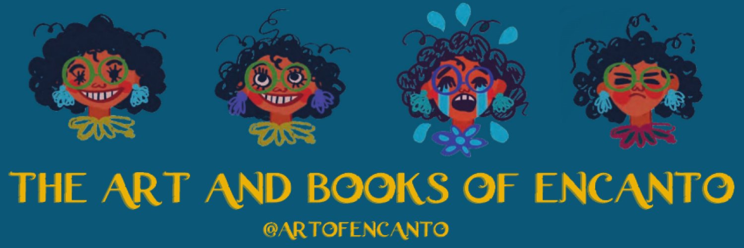 The Art and Books of Encanto banner