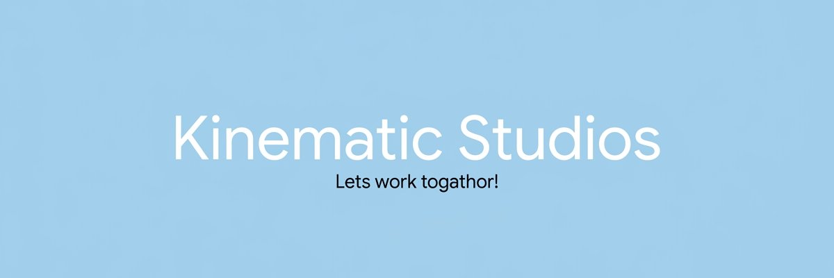 Kinematic Studios banner