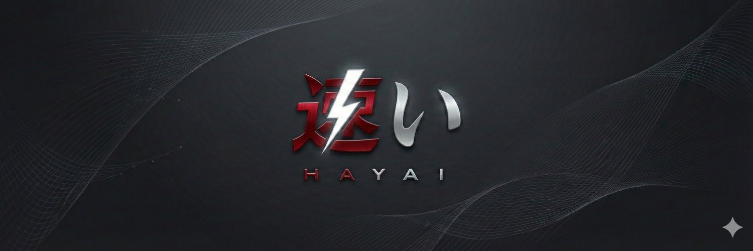 Hayai banner