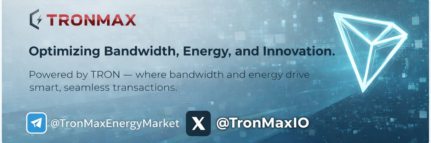 TronMax.io - Buy & Sell Energy banner
