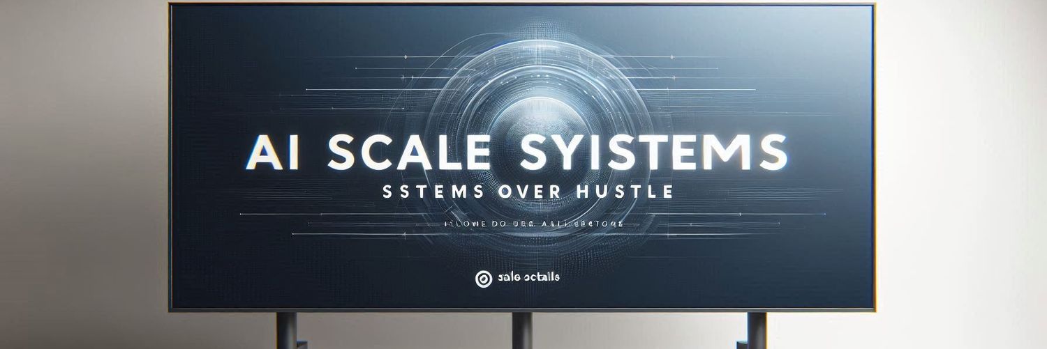 AI Scale Systems banner