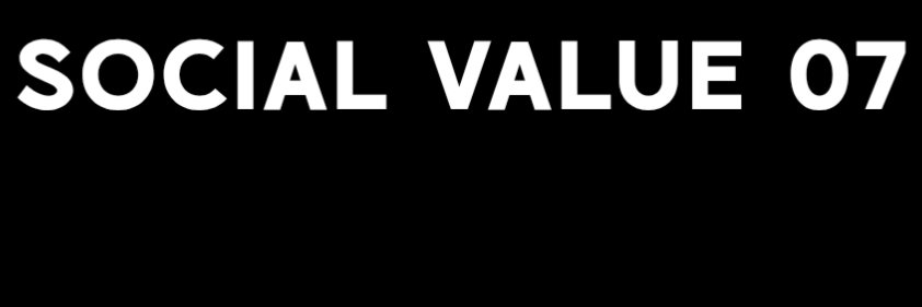 Social value banner