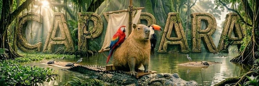 Capybara banner