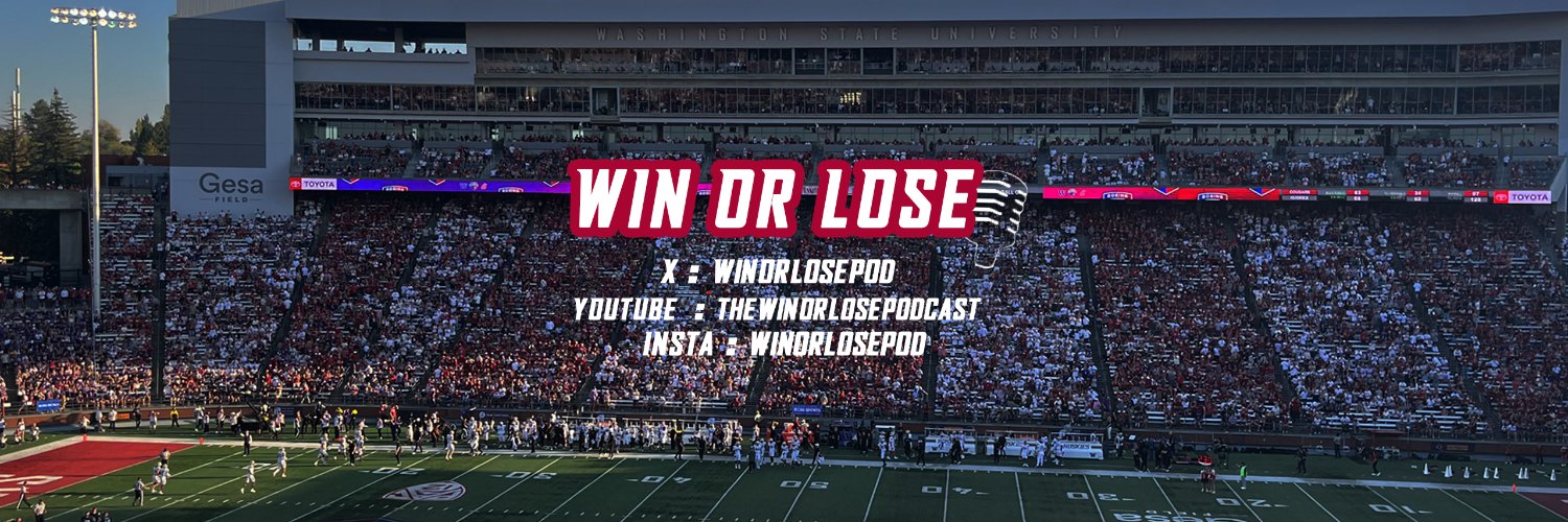 The Win Or Lose Podcast banner