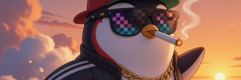 Pengu of hope = Money banner